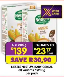 Shoprite Nestlé Nestum Baby Cereal offer
