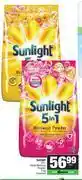 Spar Sunlight 5 In 1 Hand Washing Powder Assorted-2Kg offer