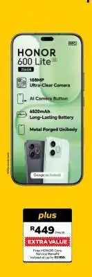 MTN HONOR 600 Lite offer