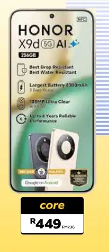 MTN HONOR X9d 5G AI offer