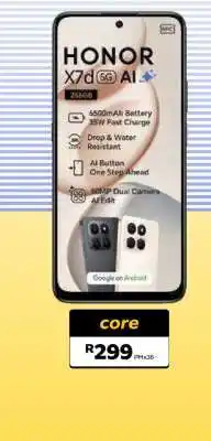 MTN HONOR X7d 5G AI offer
