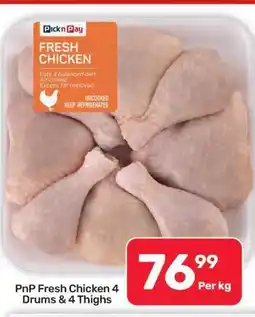 Pick n Pay Hypermarket PnP Fresh Chicken 4 Drums & 4 Thighs offer