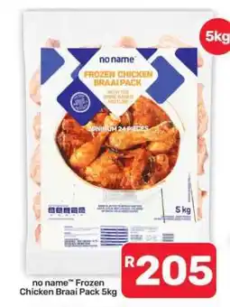 Pick n Pay Hypermarket no name Frozen Chicken Braai Pack 5kg offer