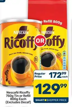 Pick n Pay Hypermarket Nescafé Ricoffy offer