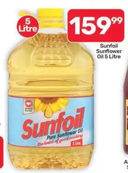 Pick n Pay Hypermarket Sunfoil Sunflower Oil 5 Litre offer