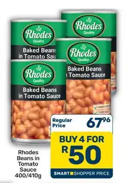 Pick n Pay Hypermarket Rhodes Beans in Tomato Sauce offer