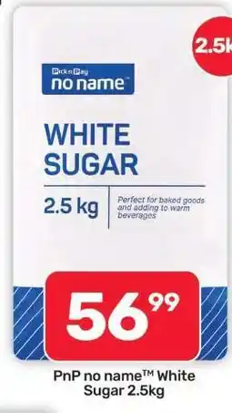 Pick n Pay Hypermarket PnP no name White Sugar 2.5kg offer