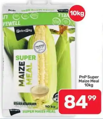 Pick n Pay Hypermarket PnP Super Maize Meal 10kg offer