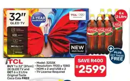 Pick n Pay Hypermarket TCL 32 QLED TV offer