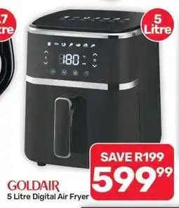 Pick n Pay Hypermarket Goldair 5-Litre Digital Air Fryer offer