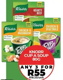 1UP Knorr cup a soup offer