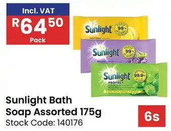 Africa Cash and Carry Sunlight Bath Soap Assorted offer