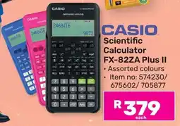 Game Casio Scientific Calculator FX-82ZA Plus II offer