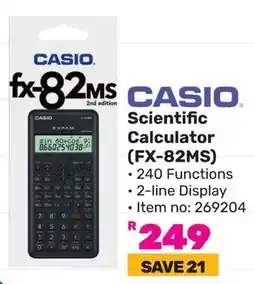 Game Casio Scientific Calculator offer