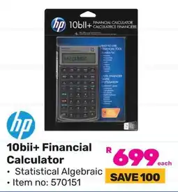 Game Hp 10bii+ Financial Calculator offer