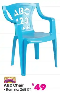 Game Junior Sunny ABC Chair offer