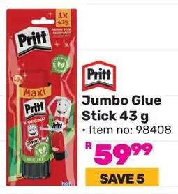 Game Pritt Jumbo Glue Stick offer