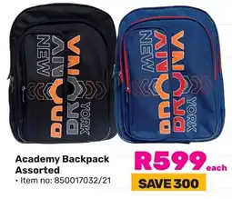 Game Bronx Academy Backpack Assorted offer