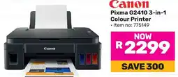 Game Canon Pixma G2410 3-in-1 Colour Printer offer