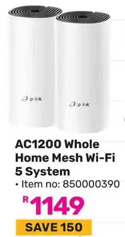 Game Tp-link AC1200 Whole Home Mesh Wi-Fi 5 System offer
