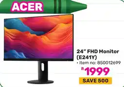 Game Acer 24" FHD Monitor offer