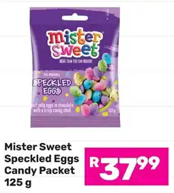 Game Mister Sweet Speckled Eggs Candy Packet offer