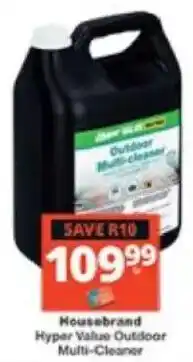 Checkers Housebrand Hyper Value Outdoor Multi-Cleaner offer