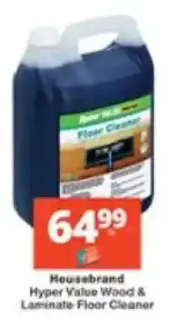 Checkers Housebrand Hyper Value Wood & Laminate Floor Cleaner offer