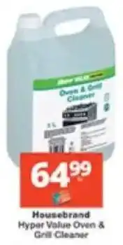 Checkers Housebrand Hyper Value Oven & Grill Cleaner offer
