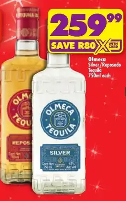 Shoprite Liquor Olmeca Silver/ Reposado Tequila offer
