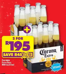 Shoprite Liquor Corona Extra Beer NRB offer