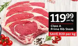Oxford Freshmarket Class A Prime Rib Steak offer