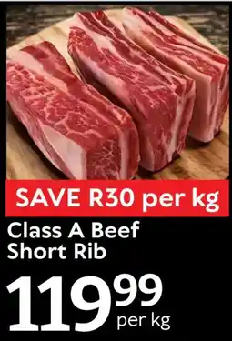 Oxford Freshmarket Class A Beef Short Rib offer