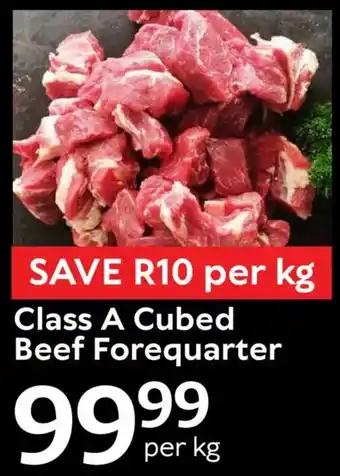 Oxford Freshmarket Class A Cubed Beef Forequarter offer