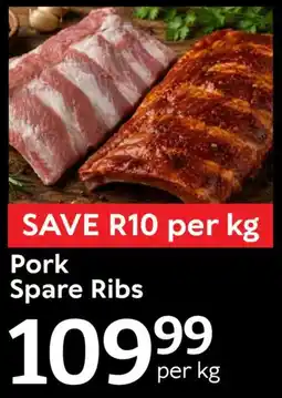 Oxford Freshmarket Pork Spare Ribs offer