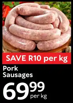 Oxford Freshmarket Pork Sausages offer