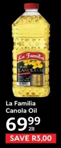 Oxford Freshmarket La Familia Canola Oil offer