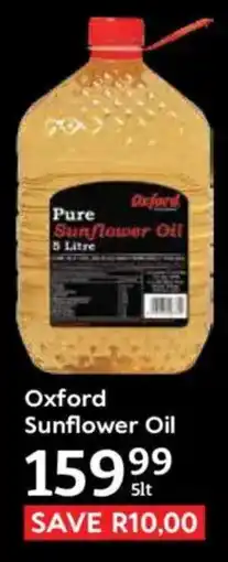 Oxford Freshmarket Oxford Sunflower Oil offer