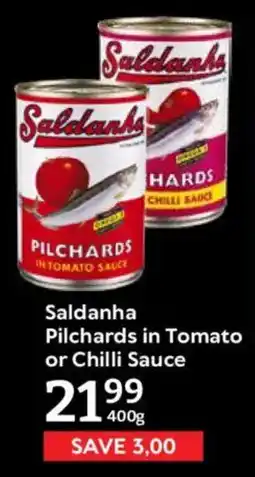 Oxford Freshmarket Saldanha Pilchards in Tomato or Chilli Sauce offer