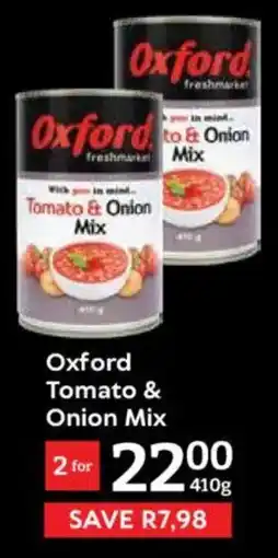 Oxford Freshmarket Oxford Tomato & Onion Mix offer