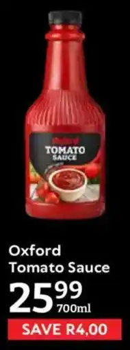Oxford Freshmarket Oxford Tomato Sauce offer