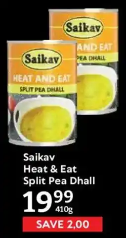 Oxford Freshmarket Saikav Heat & Eat Split Pea Dhall offer