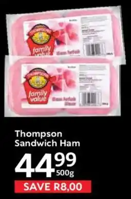 Oxford Freshmarket Thompson Sandwich Ham offer