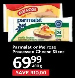 Oxford Freshmarket Parmalat or Melrose Processed Cheese Slices offer