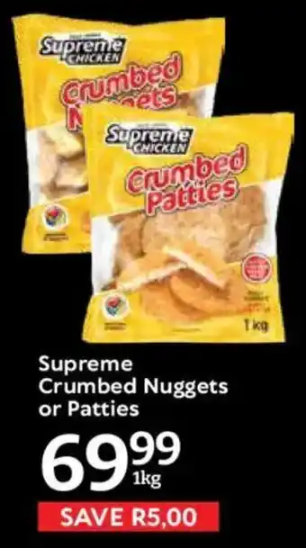 Oxford Freshmarket Supreme Crumbed Nuggets or Patties offer
