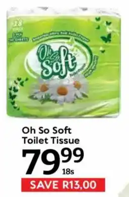 Oxford Freshmarket Oh So Soft Toilet Tissue offer