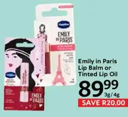 Oxford Freshmarket Emily in Paris Lip Balm or Tinted Lip Oil offer