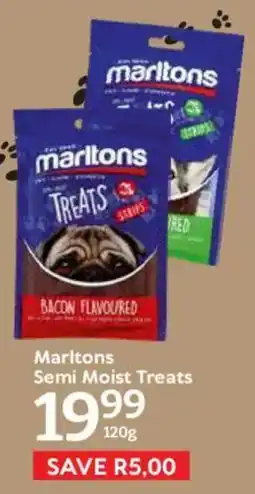Oxford Freshmarket Marltons Semi Moist Treats offer