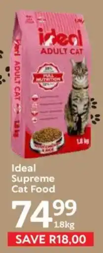 Oxford Freshmarket Ideal Supreme Cat Food offer