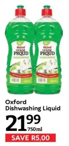 Oxford Freshmarket Oxford Dishwashing Liquid offer